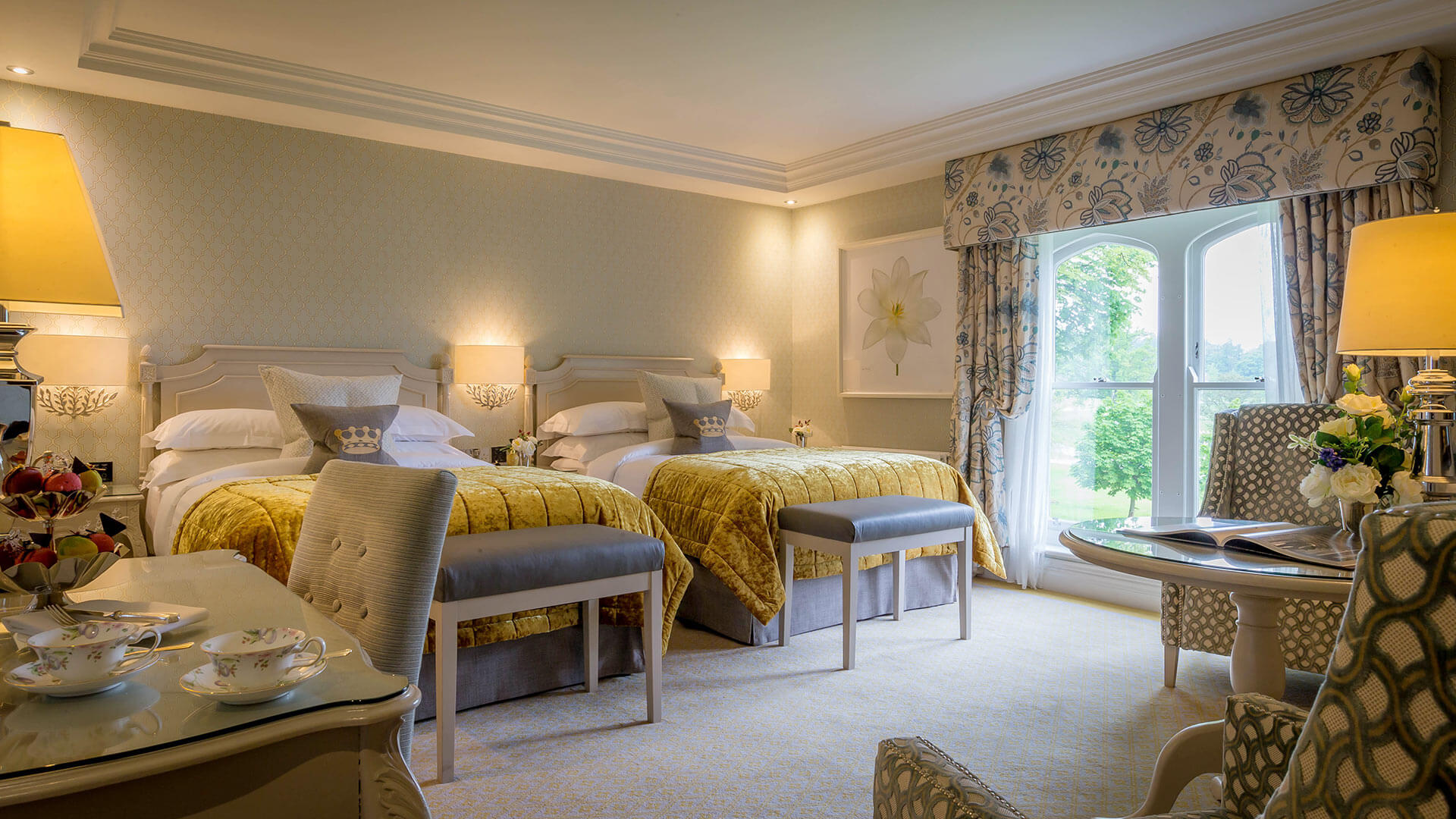 Deluxe Rooms | 5 Star Luxury Accommodation - Dromoland Castle