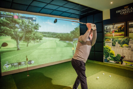 Dromoland Castle Golf Academy Trackman Simulator