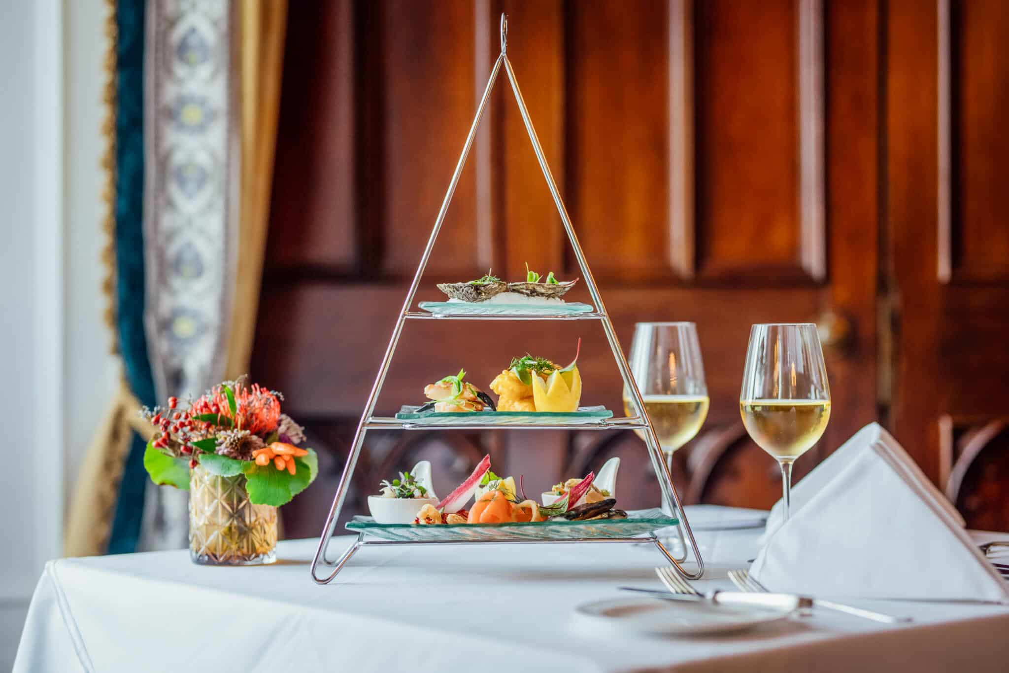 Doolin Scallops and Dublin Bay Prawns, by Executive Head Chef David McCann