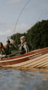 Fishing on Dromoland Lough